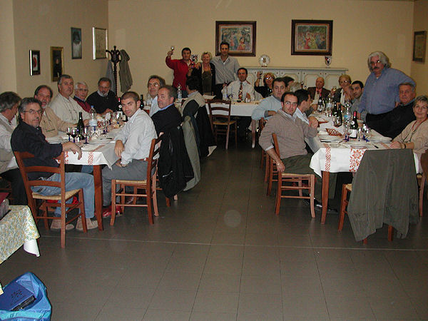 Incontro di scambi a Parma: il pranzo