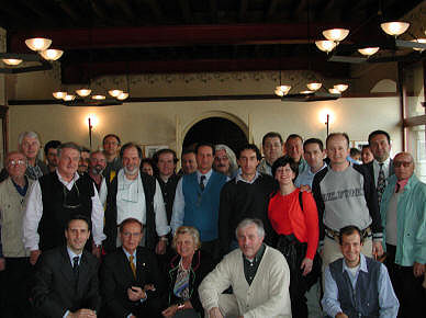 Foto di gruppo alla Berlucchi